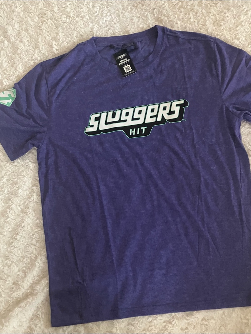 Sluggers Graphic Tee - Purple